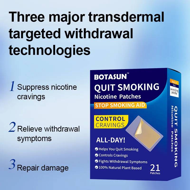 Quit-Smoking Nicotine Patches – 21 Count