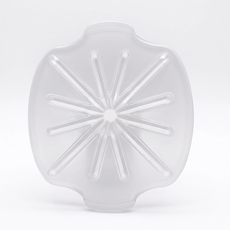 Clear Whisk Wiping Disc for Tidier Mixing