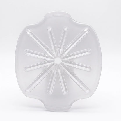Clear Whisk Wiping Disc for Tidier Mixing