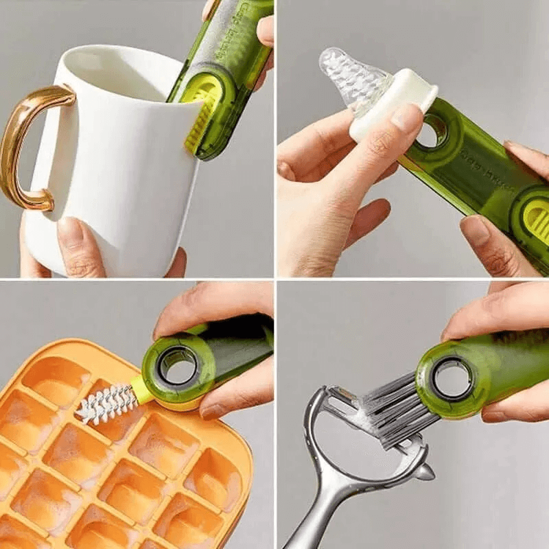 3 PCS Premium Bottle Cap Cleaning Brush