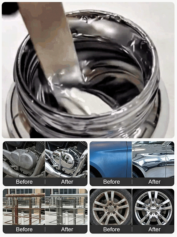 Mirror-like reflective paint