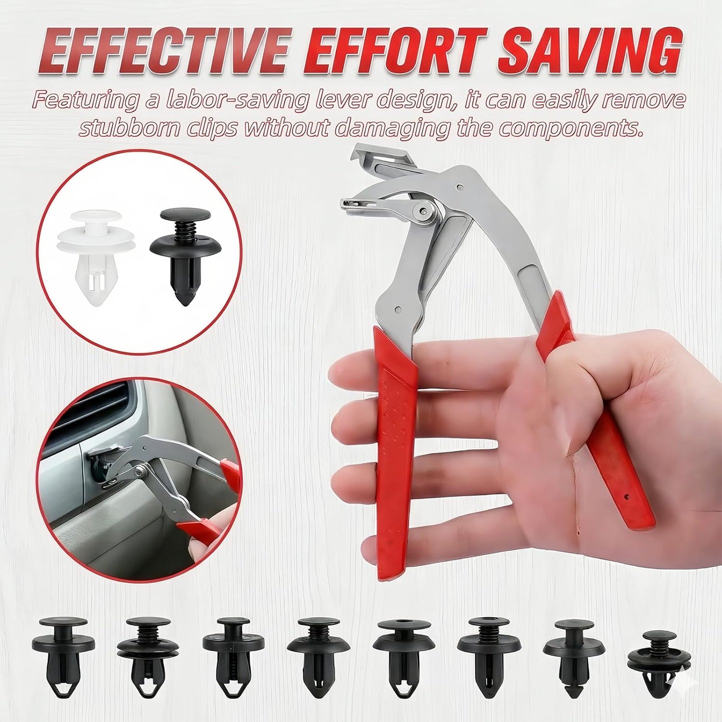 Car Clip Pliers & Panel Clip Removal Pliers