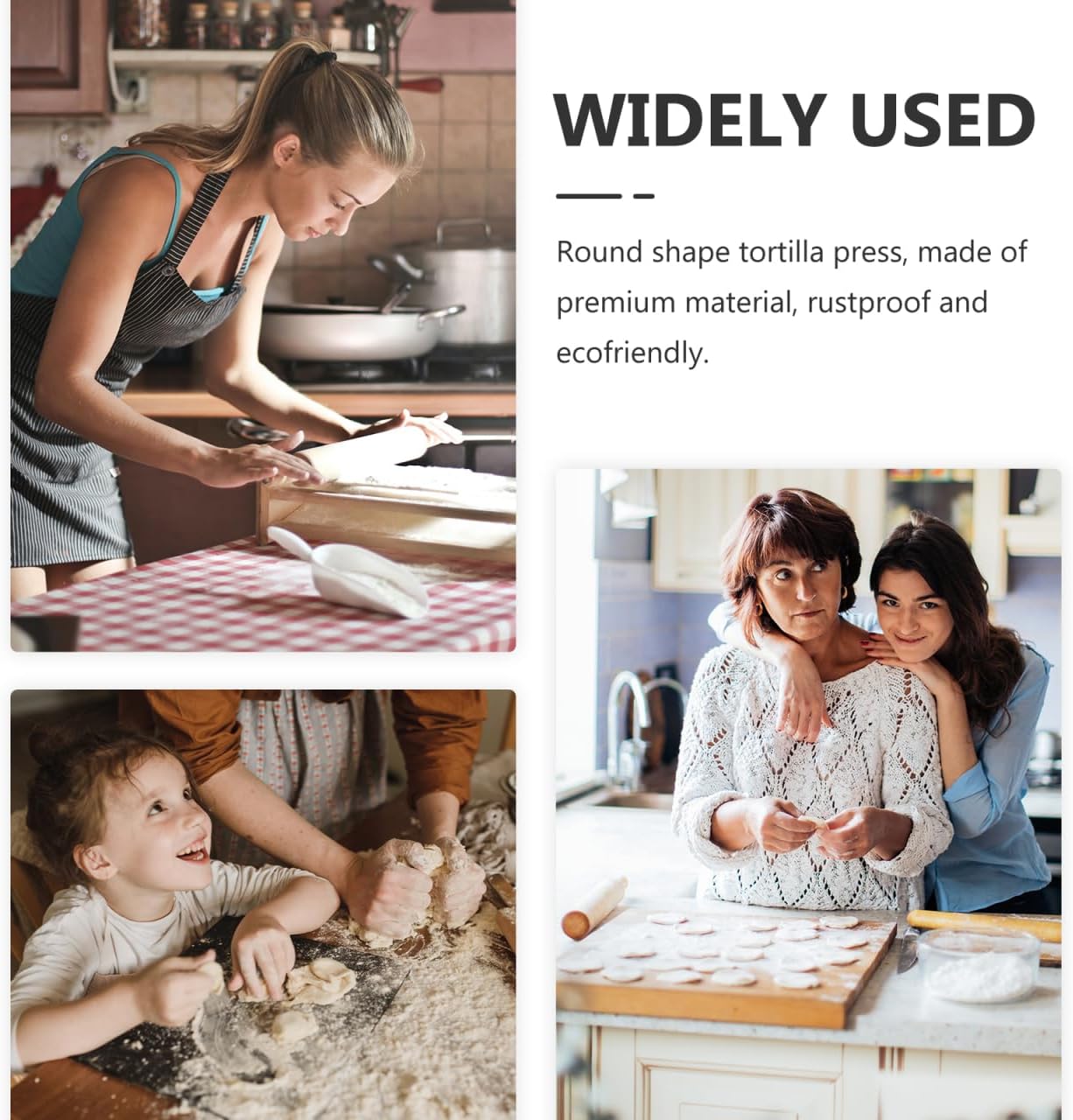 Heavy-Duty 8-Inch Tortilla Press