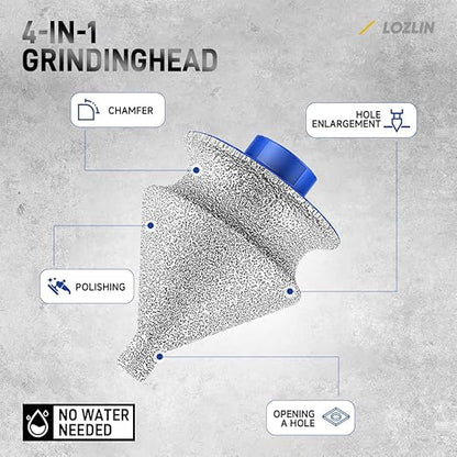 Multi-function Drill Bits for Drilling, Grinding & Polishing