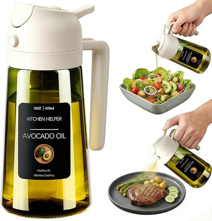 2-in-1 Light-Proof Oil Dispenser with Brush