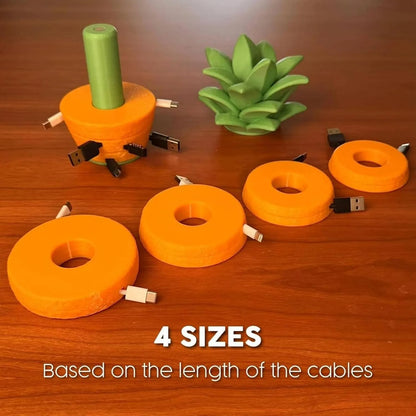 Pineapple Cable Organizer and Catchall Tray