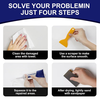 Wall Patch Repair Kit with Scraper