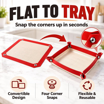 Snap-Lock Silicone Oven Liner Mat