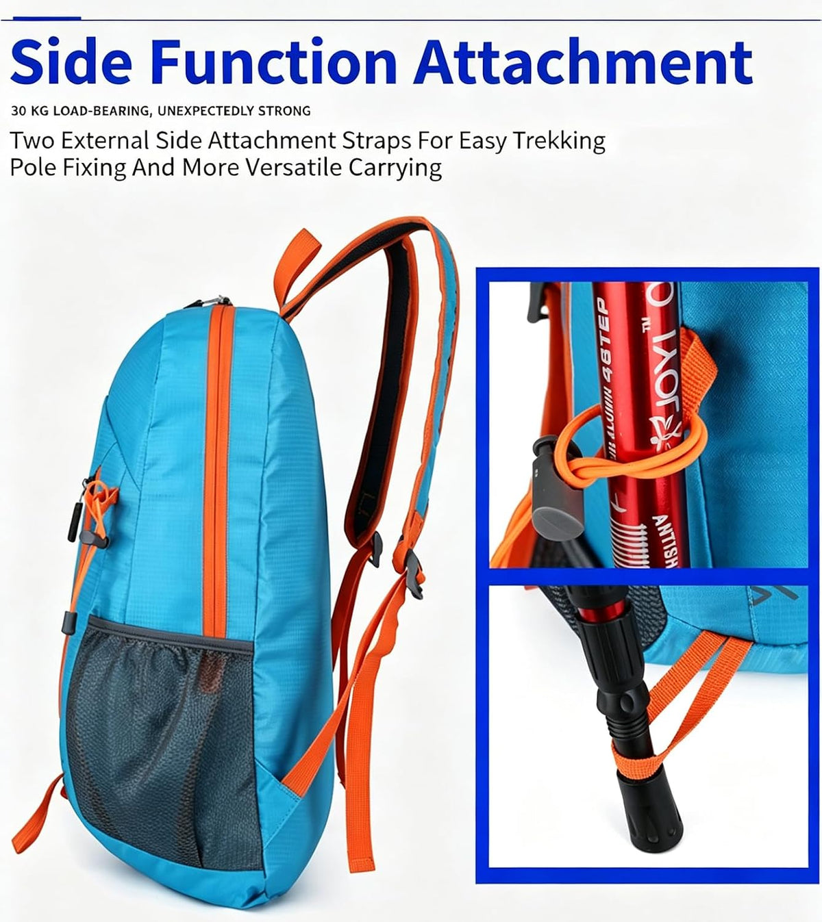 20L Foldable Lightweight Hiking Backpack for Travel and Day Trips – image 2
