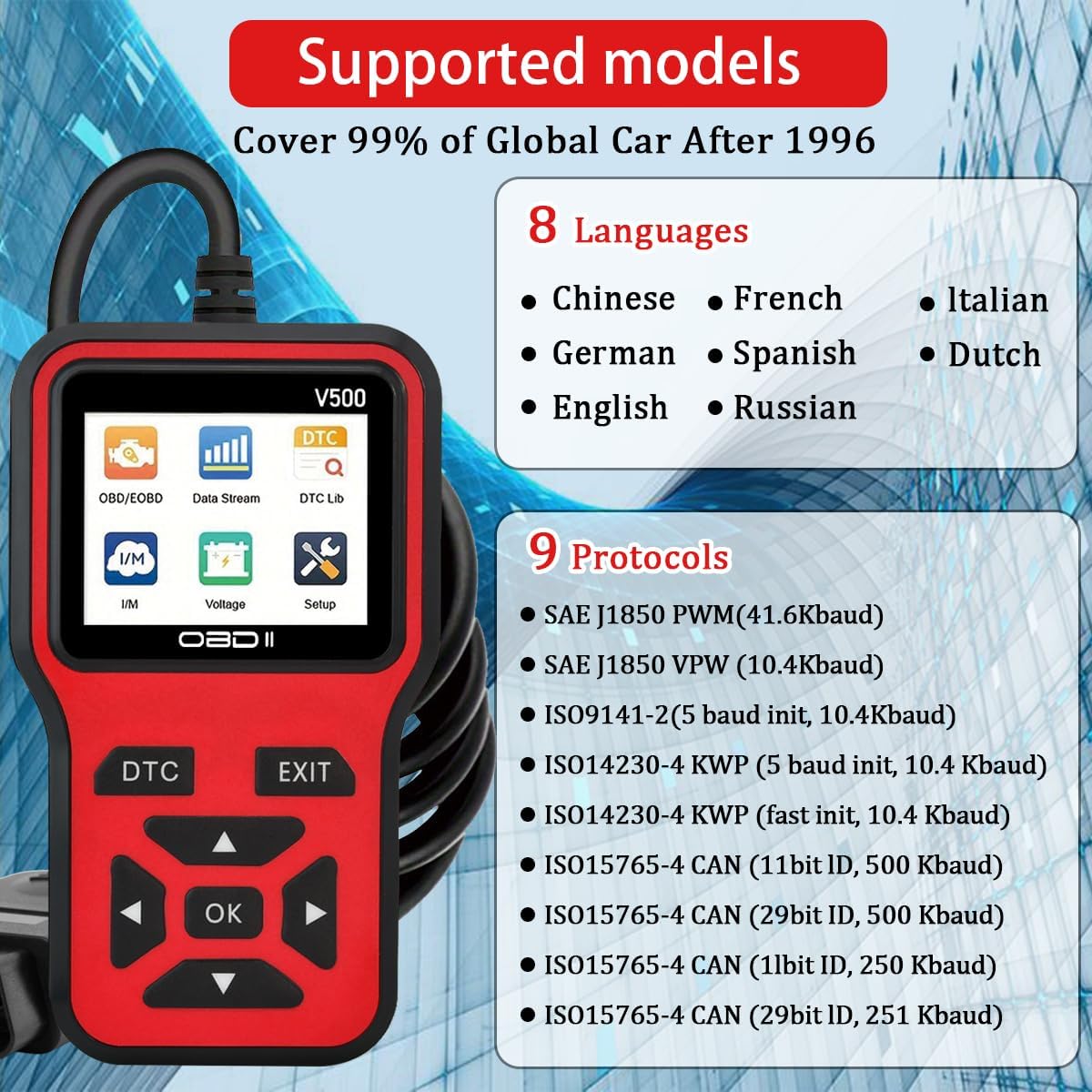 OBD2 Scanner Diagnostic Tool