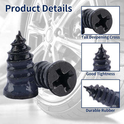 100-Piece Tyre Repair Kit. Tyre Repair Screw Plugs.