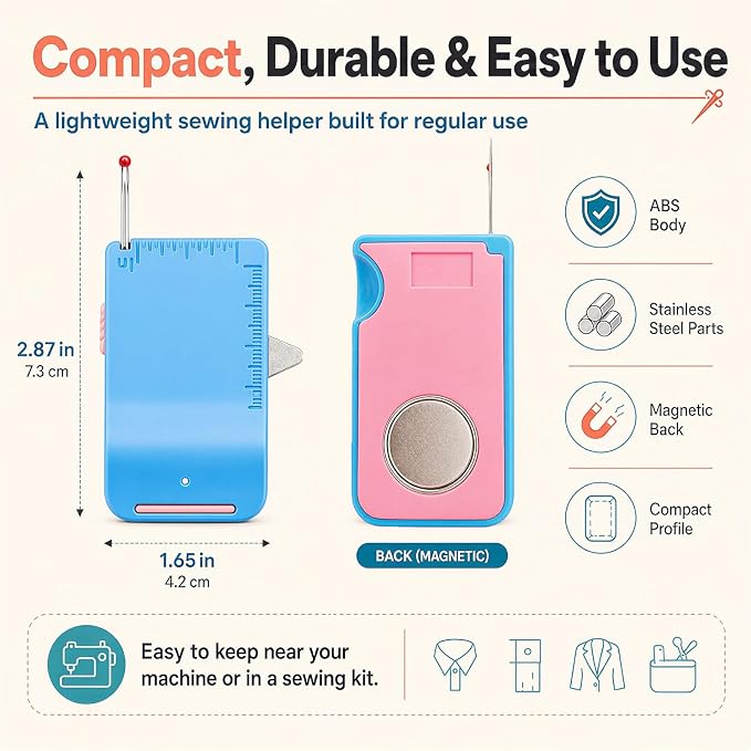 Magnetic Thread Guide for Sewing Machine 2 Pcs Set
