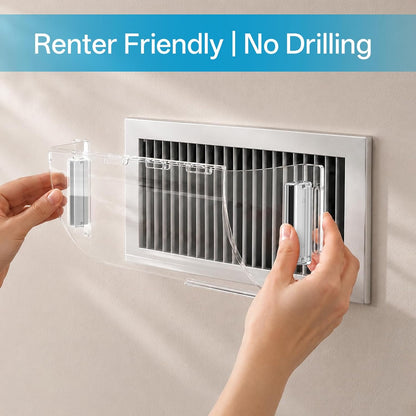 Air & Heat Deflector for Vents 2 Pack