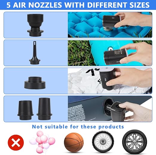 Portable Camping Air Pump