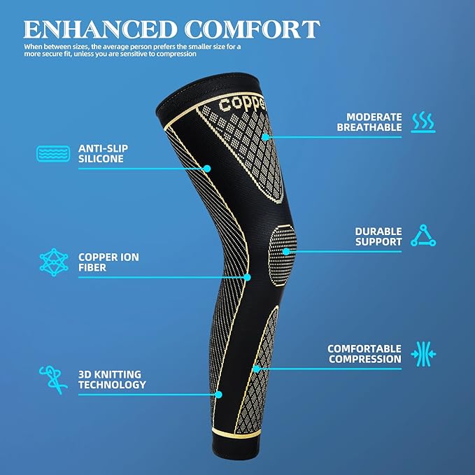 Full Leg Compression Sleeve