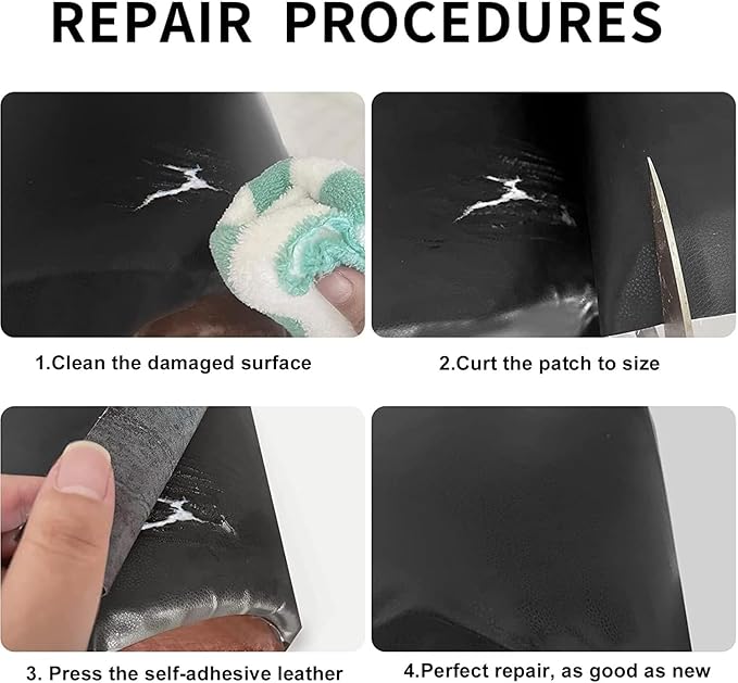 Self Adhesive Leather Repair Patch Kit 3 Meters Per Piece