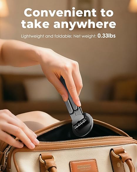 Foldable Laptop Stand & Magnetic Phone Holder