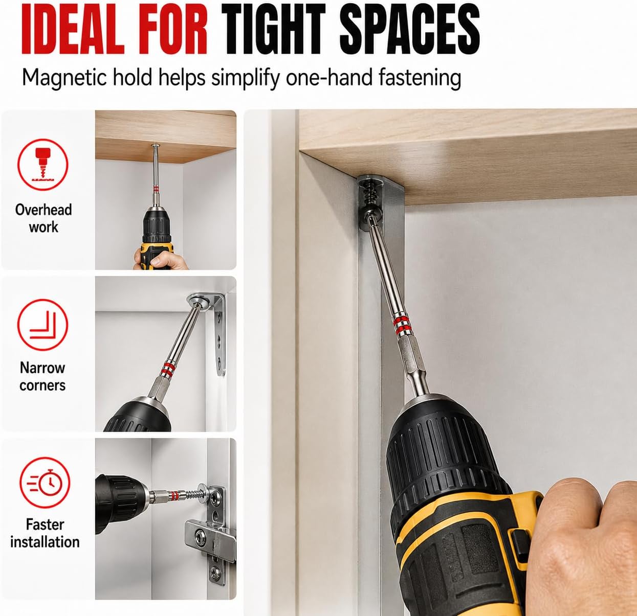 6-Piece Pagoda Hex Screwdriver Bit Set