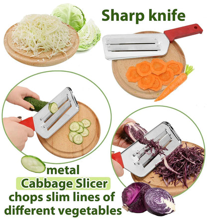 Multi-function Cutter with Peeler 2-Piece Set