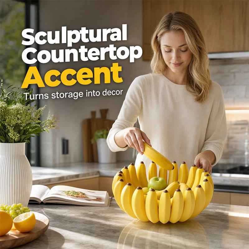 🍌Creative Banana Shape Fruit Bowl🍓