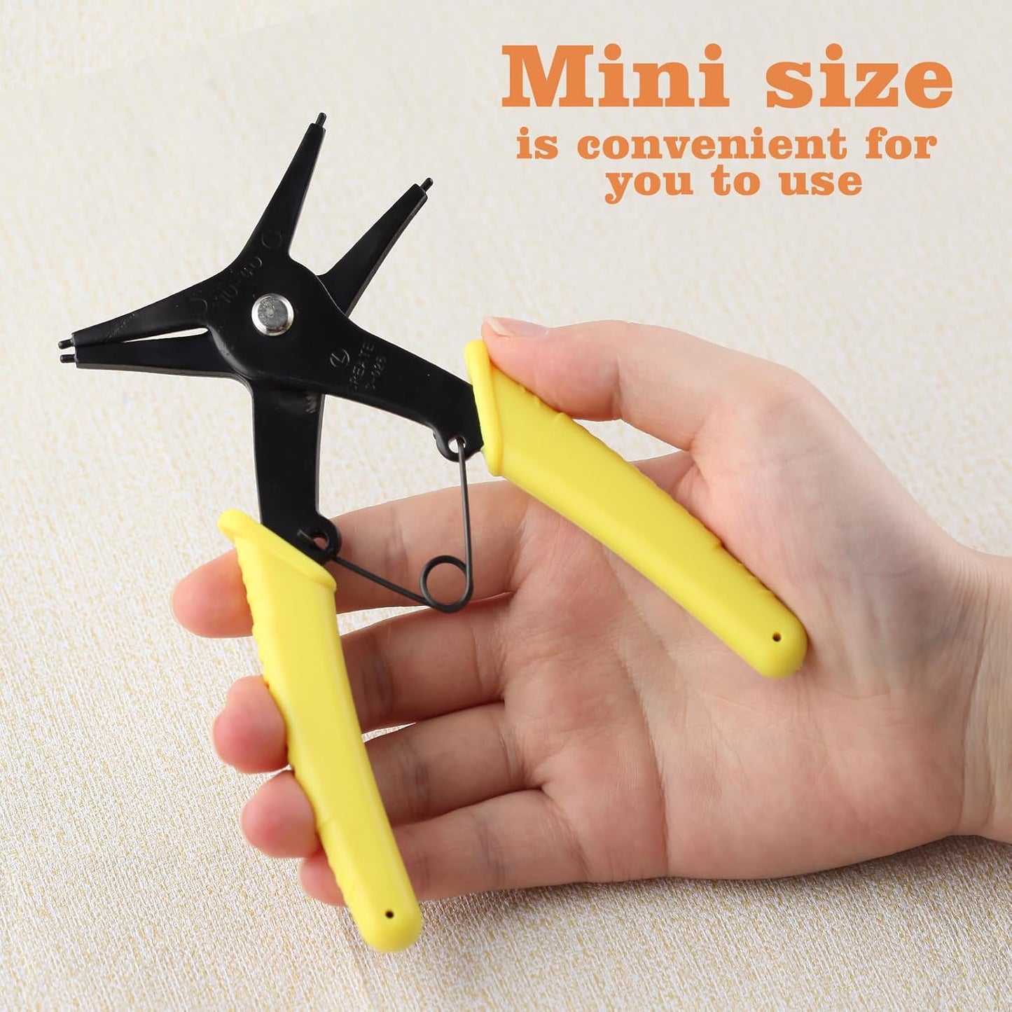 2-in-1 Internal and External Snap Ring Pliers