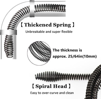 10mm Thickened High Density Drain Cleaning Spring for Pipe Unclogging