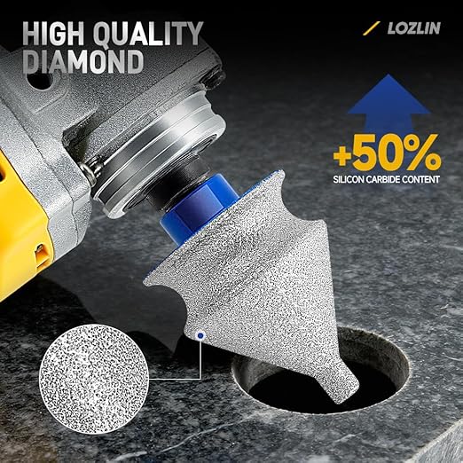Multi-function Drill Bits for Drilling, Grinding & Polishing