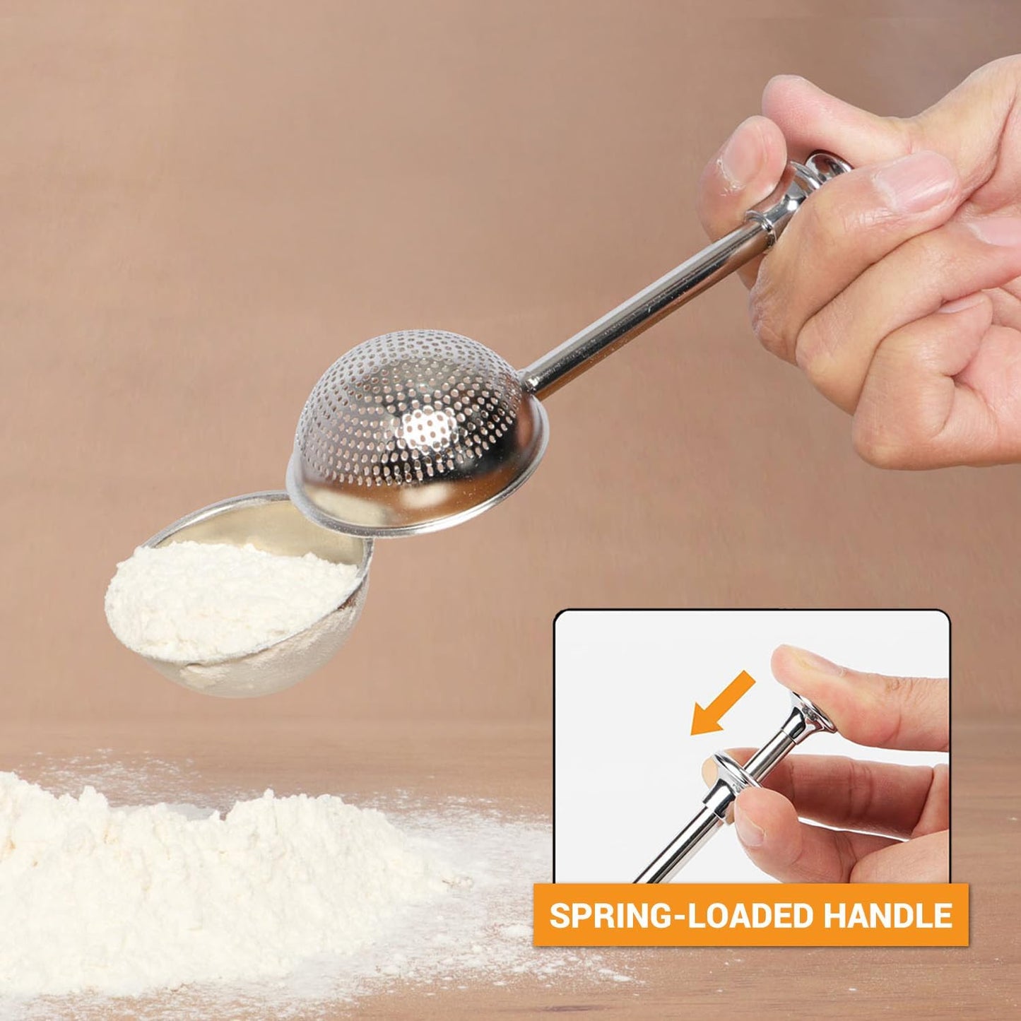 Magic Sprinkle Flour Duster-2PCS
