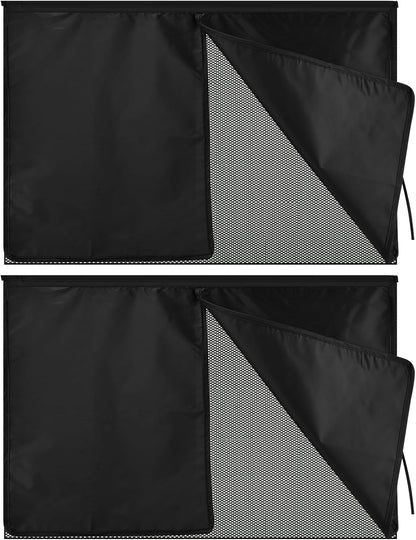 Double-Layer Magnetic Car Sunshade Curtain 2 Pack