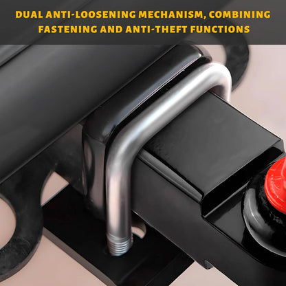 U-Bolt Trailer Hitch Anti-Rattle Stabilizer Clamp