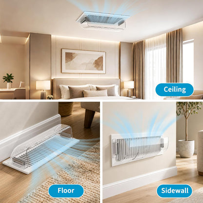 Air & Heat Deflector for Vents 2 Pack
