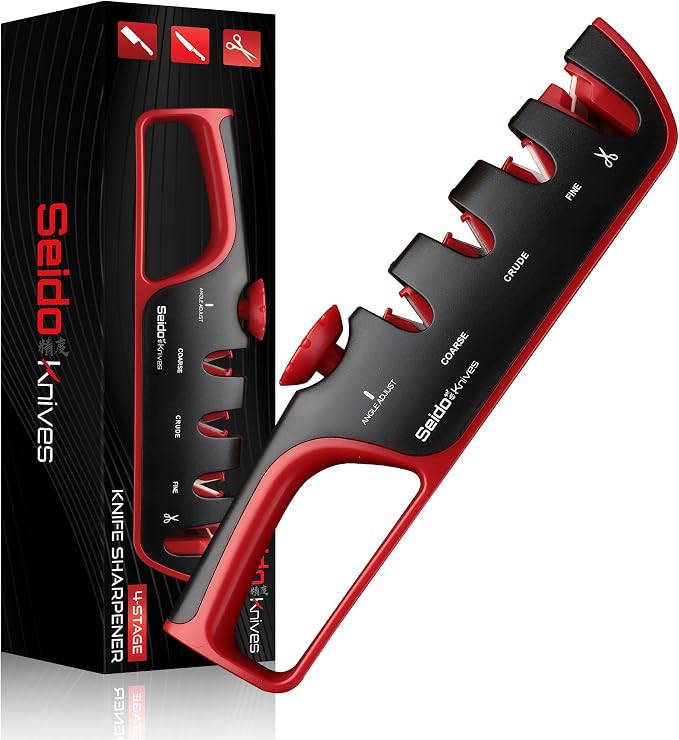 4-Stage Manual Knife Sharpener