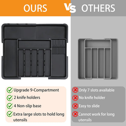 Expandable Large Kitchen Drawer Organizer