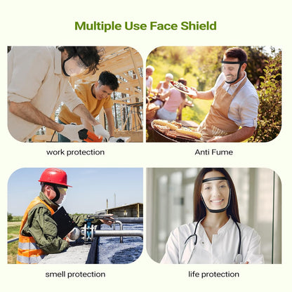 Anti-Dust & Fog-Free Face Shield-2Pcs