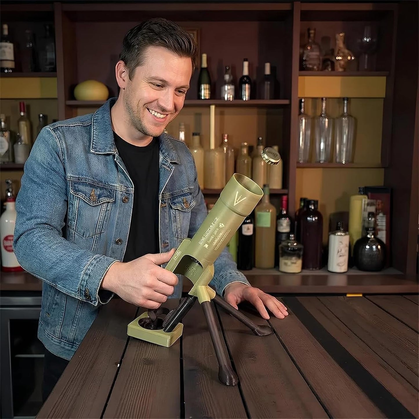 Mortar Bottle Opener