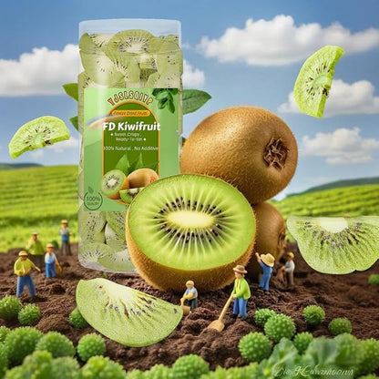100% Natural No Additives 500g Dried Kiwi Fruit