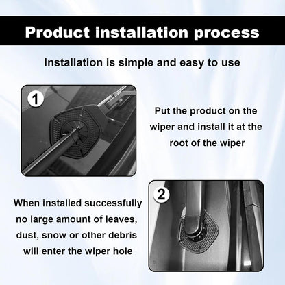 Silicone Windshield Wiper Pivot Guards – 4 Pack
