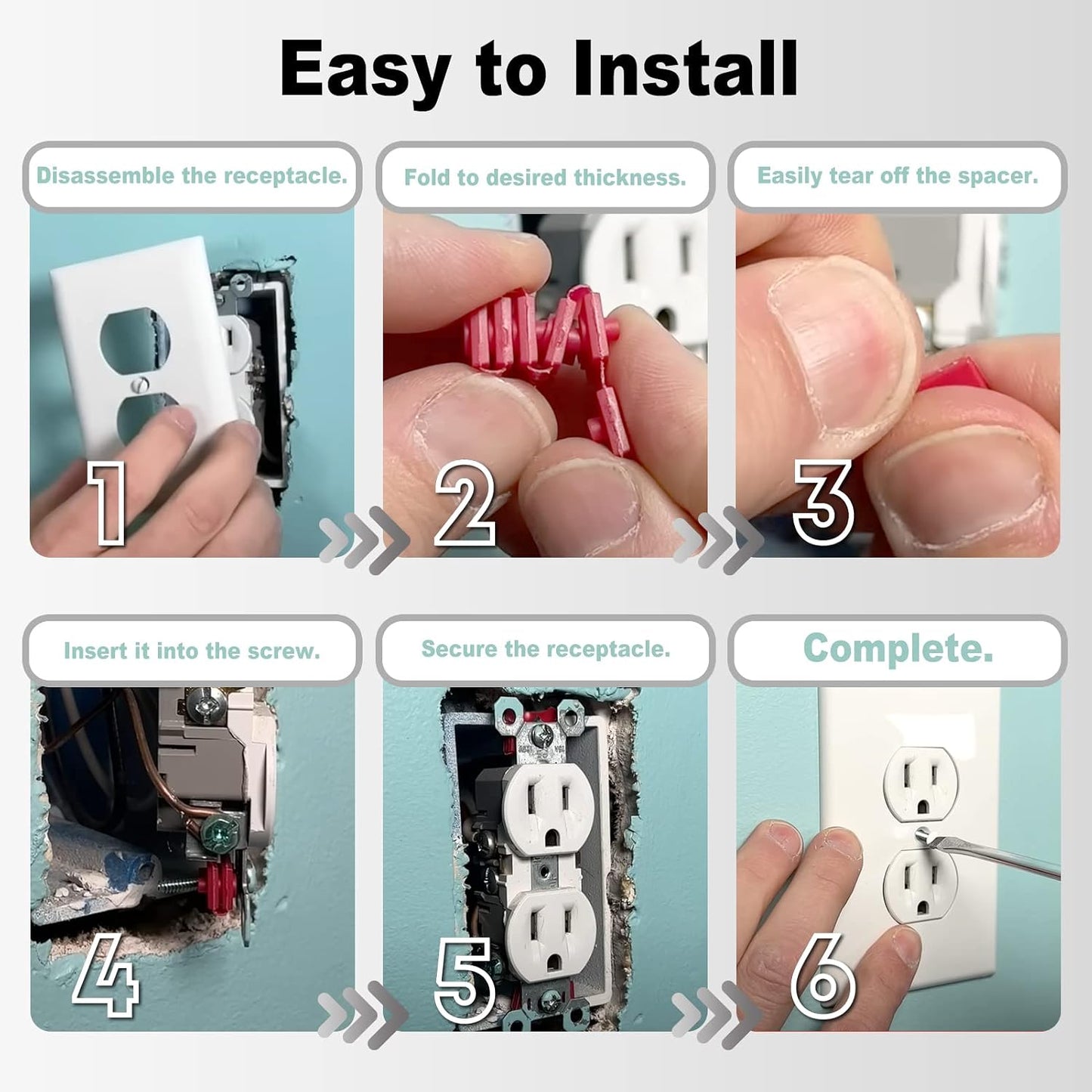 Electrical Outlet Box Spacers