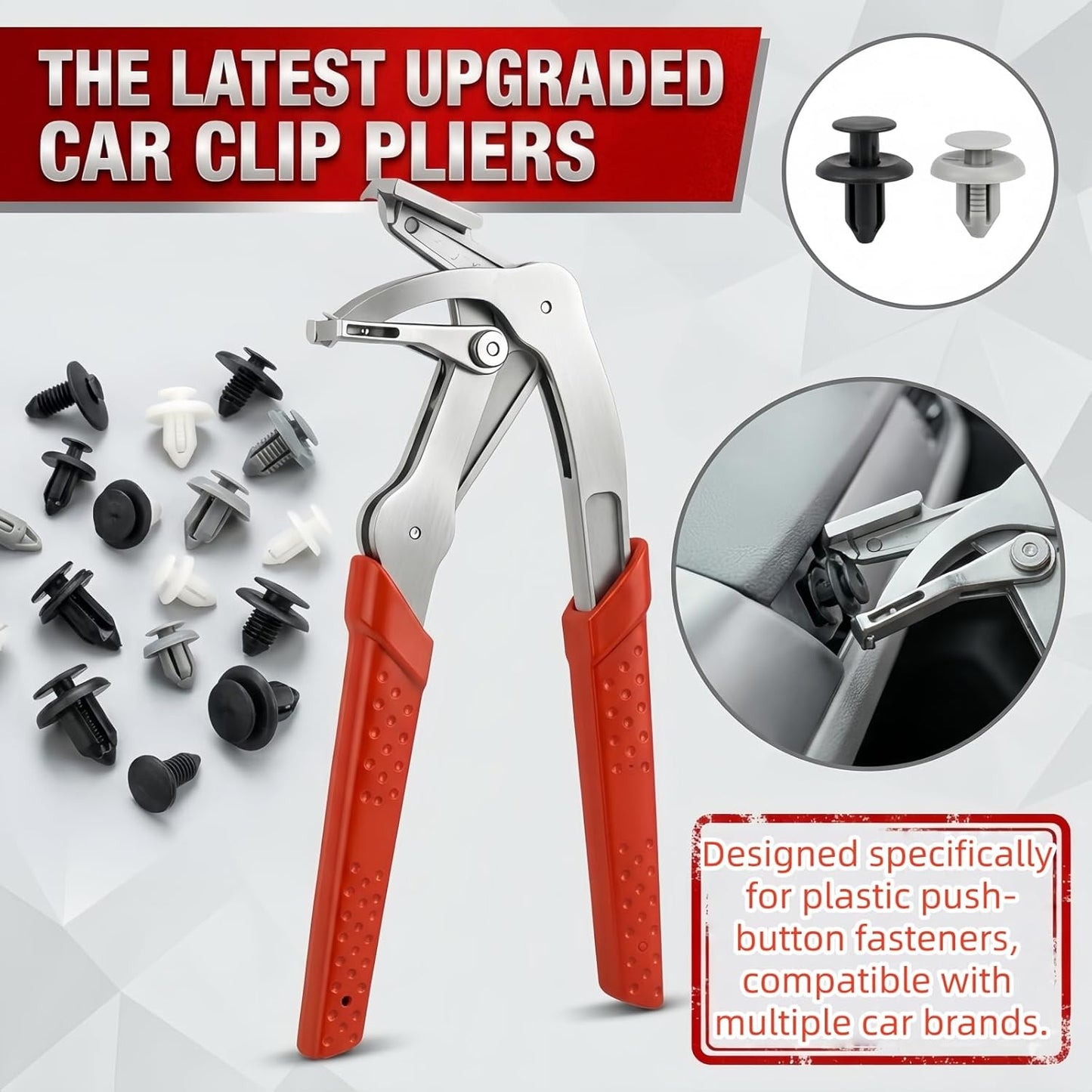 Car Clip Pliers & Panel Clip Removal Pliers
