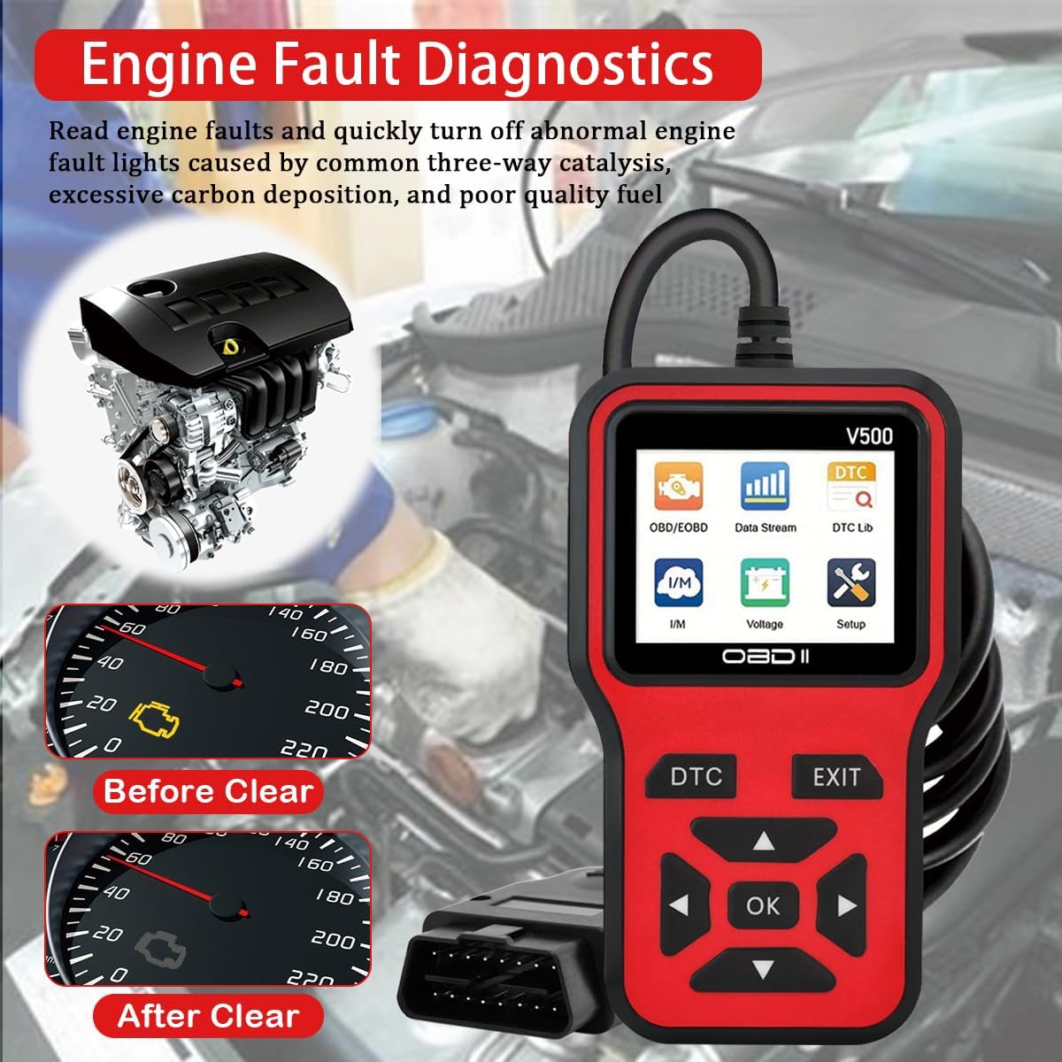OBD2 Scanner Diagnostic Tool