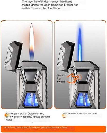 Double Flame Sensor Lighter