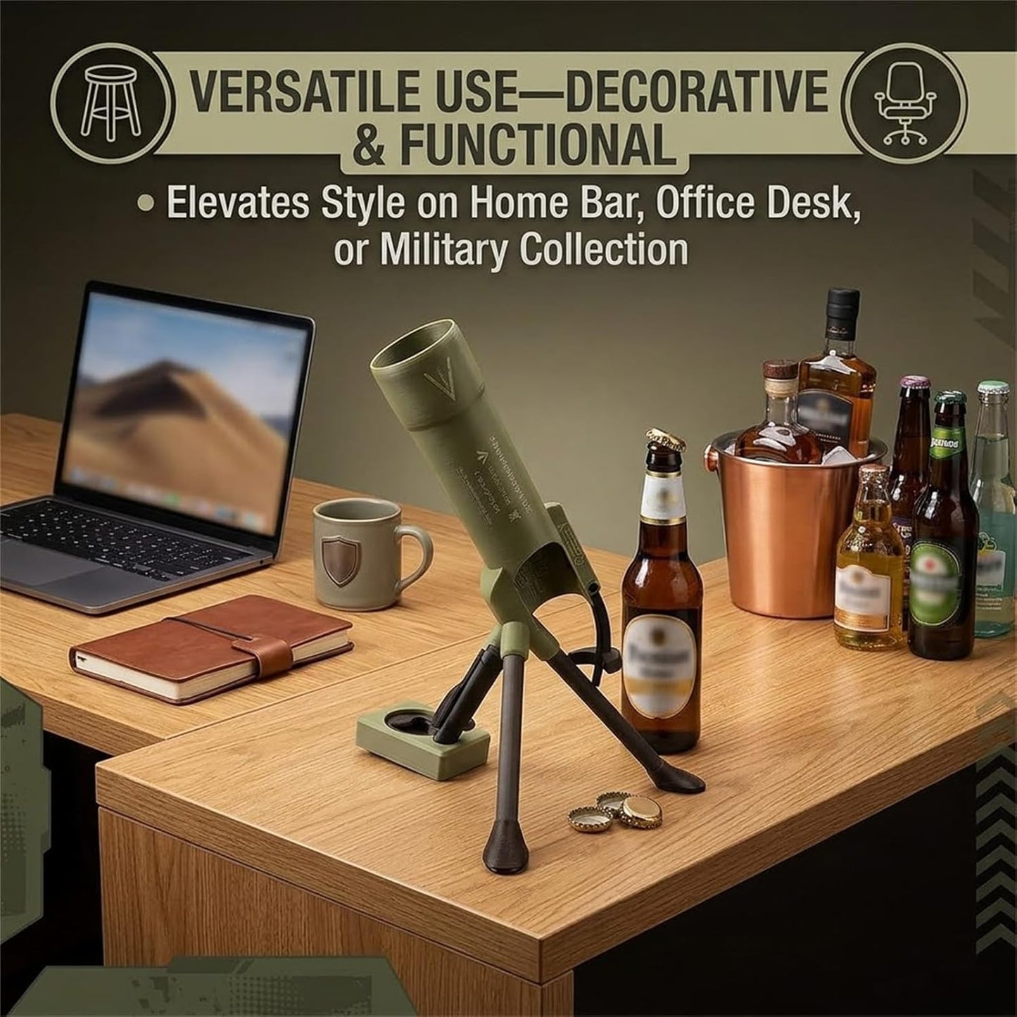 Mortar Bottle Opener