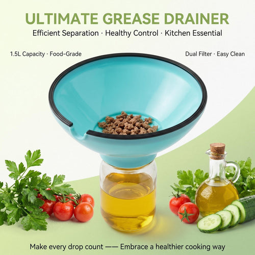 🔥BUY 1 GET 1 FREE🎁Ultimate Grease Drainer & Food Strainer