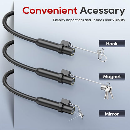 1920P HD Endoscope Camera with 8 Adjustable LED Lights