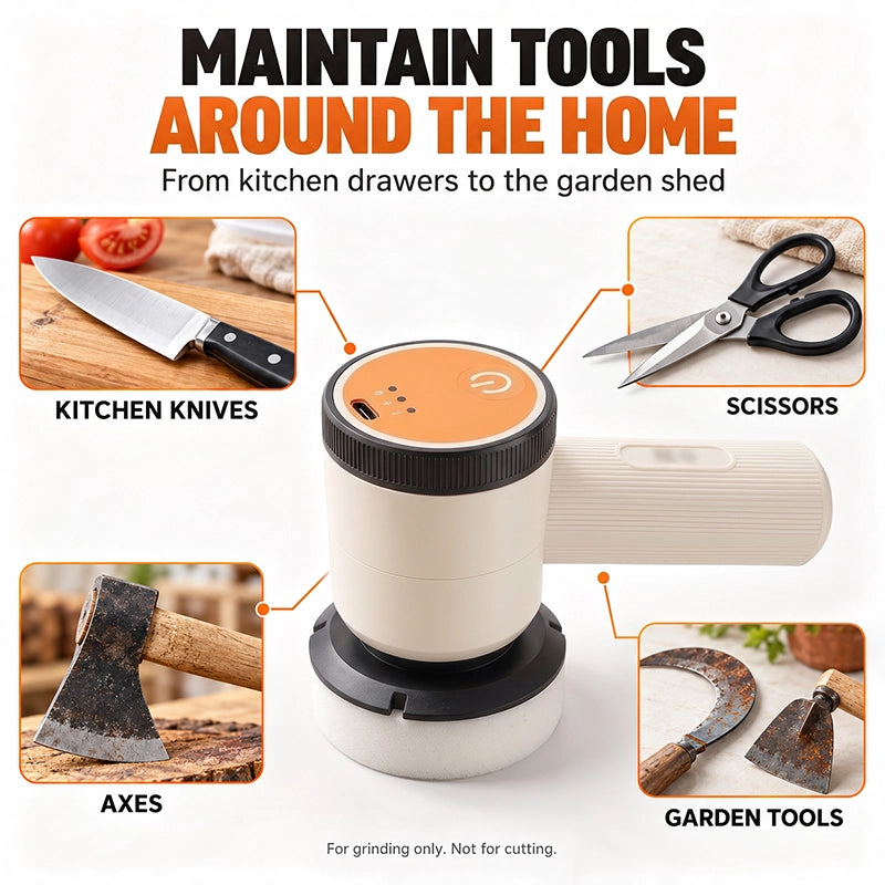 Handheld Electric Rust Remover & Knife Sharpener