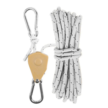 4mmx4m Camping Tent Guy Rope 4 Pack Set