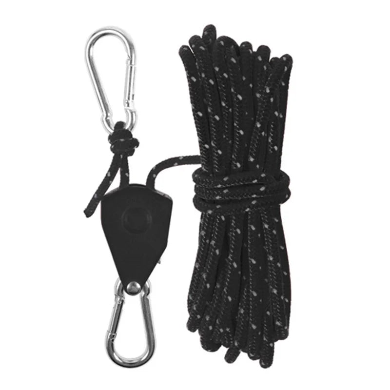 4mmx4m Camping Tent Guy Rope 4 Pack Set