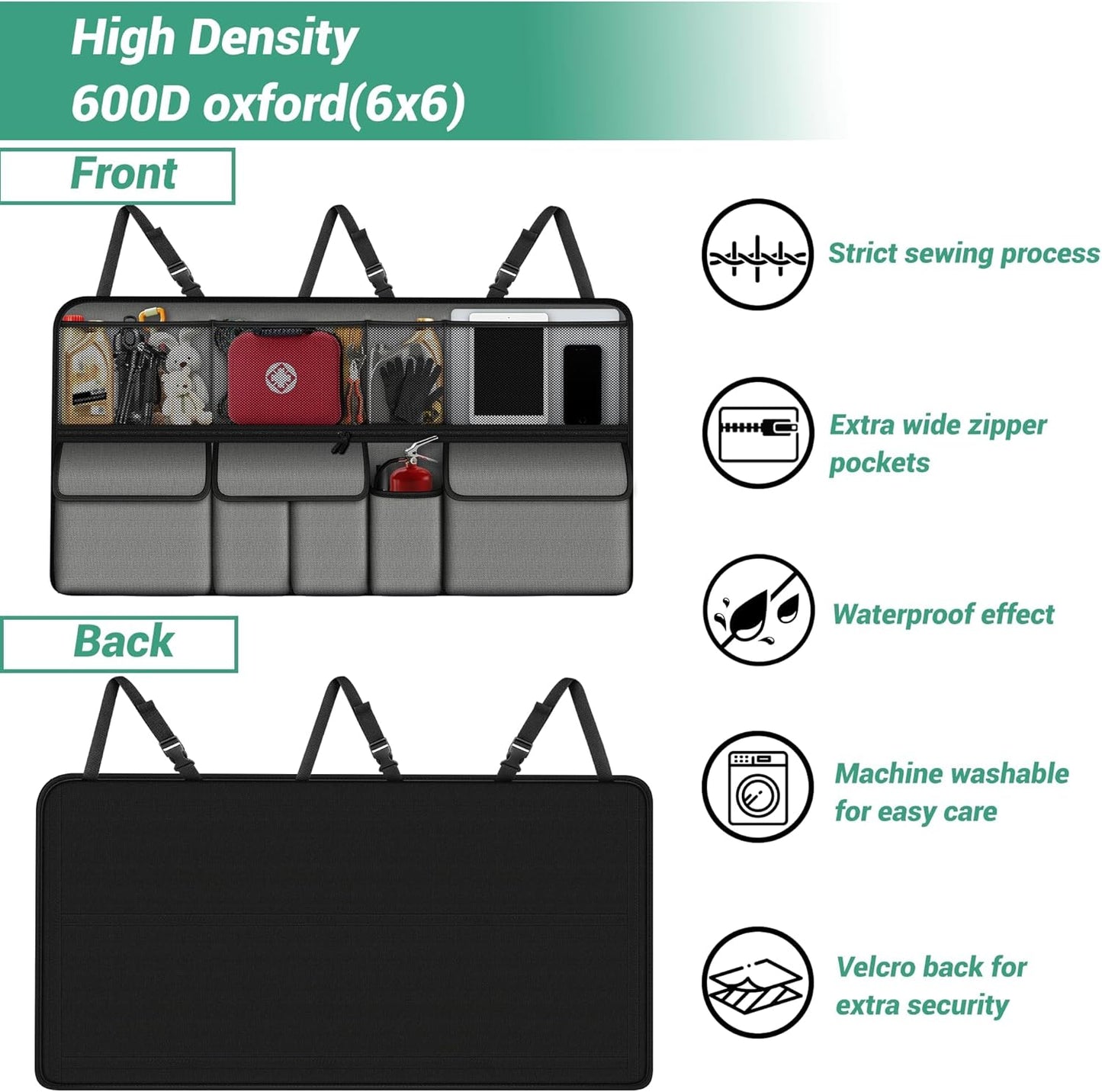 Hanging Car Trunk Organizer