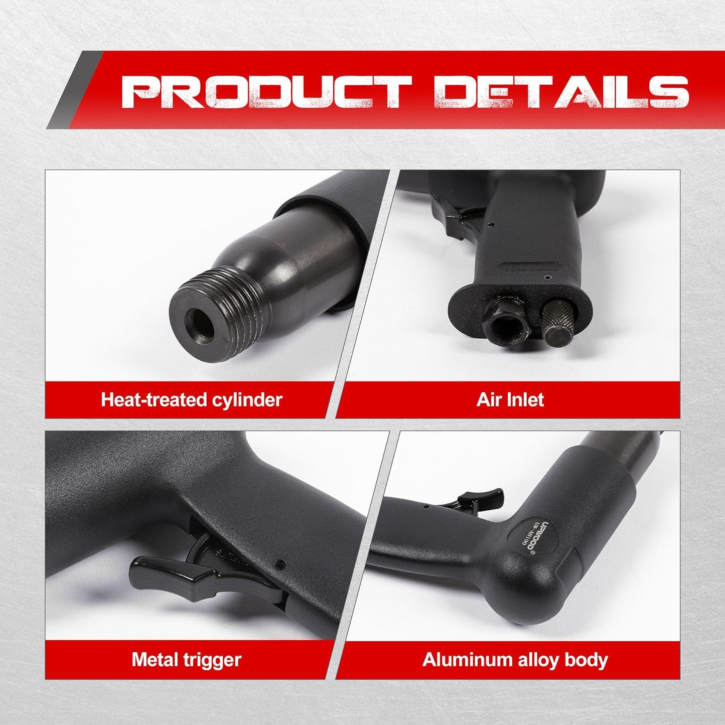 AH190 Medium Barrel Air Hammer Kit