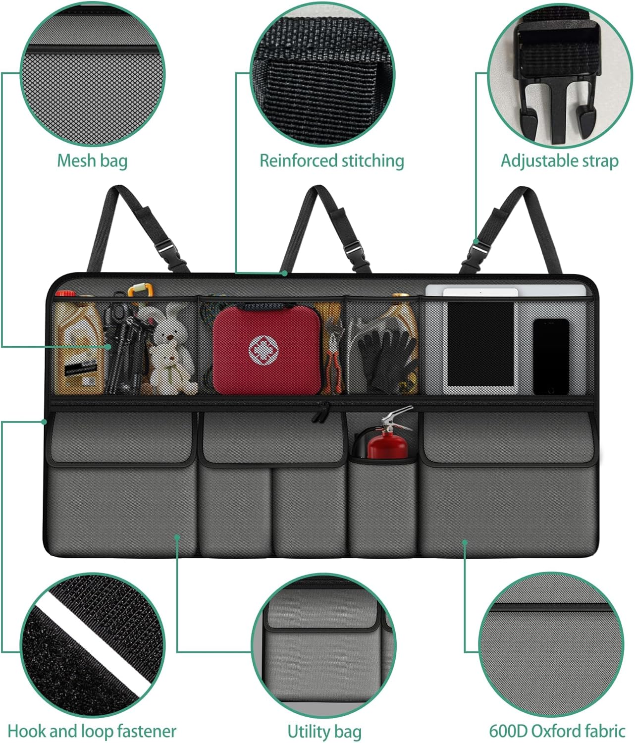 Hanging Car Trunk Organizer